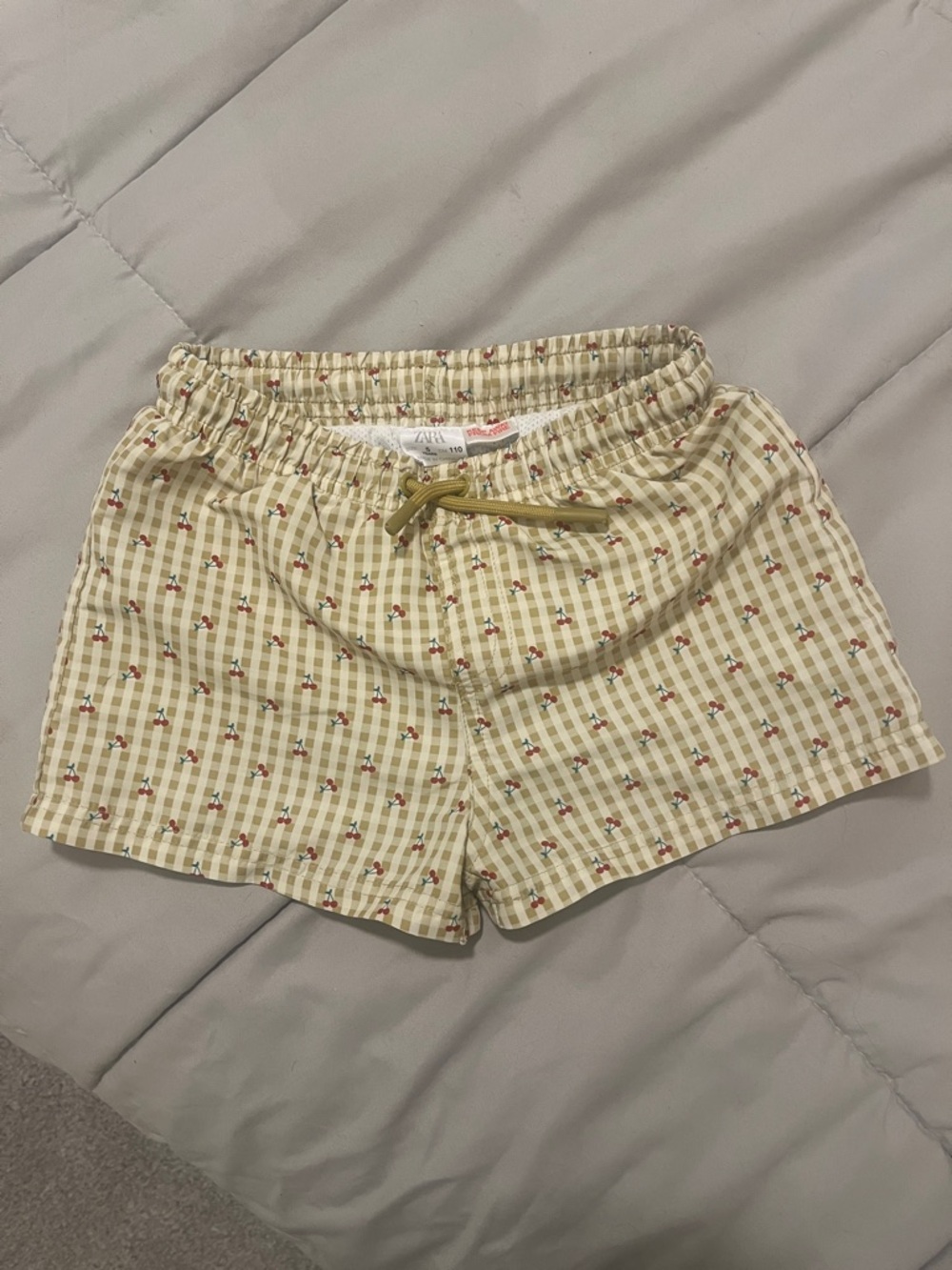 Zara Cherry Print Swim Shorts